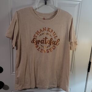 Thankful Grateful And Blessed Tshirt